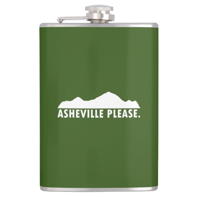Petaca Asheville Please (Anverso)