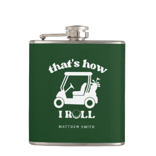 Petaca Así es como rollo el carro de golf papá