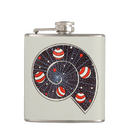 Petaca Astronomía divertida galaxia espiral espacial