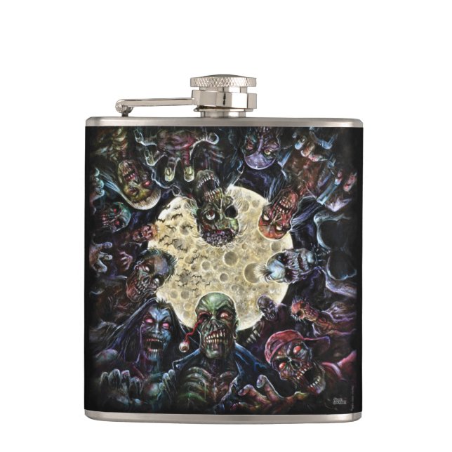 Petaca Ataque de zombis (Horda zombie) (Anverso)