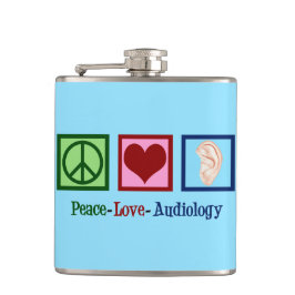 Petaca Audiología de amor por la paz