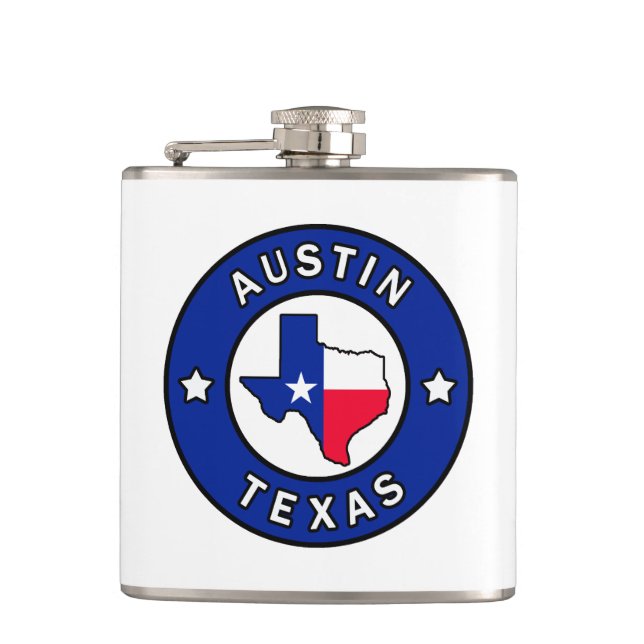 Petaca Austin Texas (Anverso)