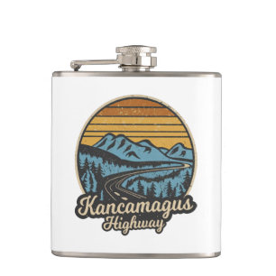 Petaca Autopista Kancamagus New Hampshire Retro