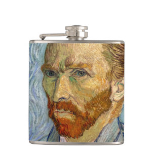Petaca Autorretrato de Vincent Van Gogh