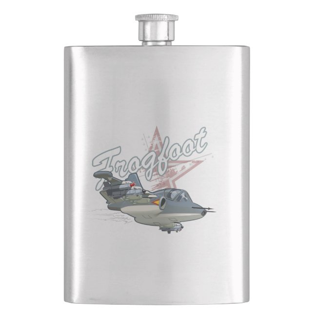 Petaca avión personalizado (Anverso)