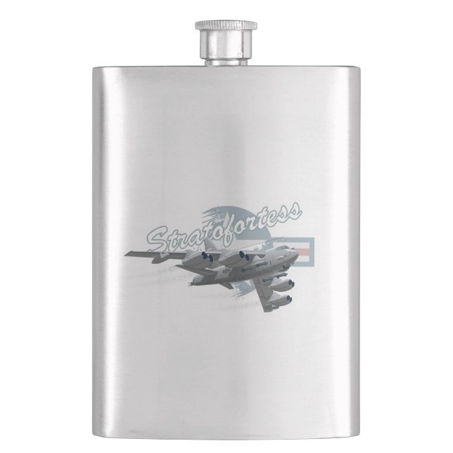 Petaca avión personalizado (Anverso)