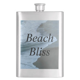 Petaca Azul moderno y elegante fiesta de playa