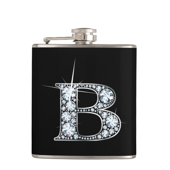 Petaca B "Diamond Bling" Flask (Anverso)