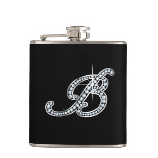 Petaca B Script "Diamond Bling" Flask