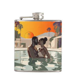 Petaca BAE-CATION #1 Vinyl Wraped Flask