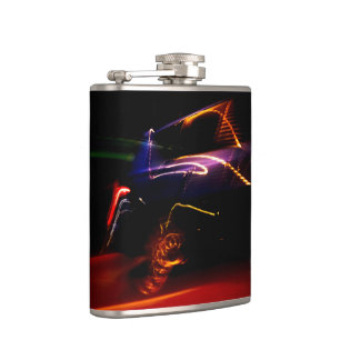 Petaca baile de auto púrpura