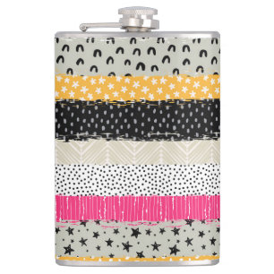 Petaca Baldosas de mosaico: Diseño versátil y sin inconve