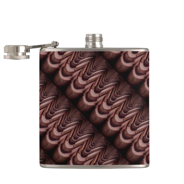 Petaca Baldosas rústicas con perspectiva única (Abierto)