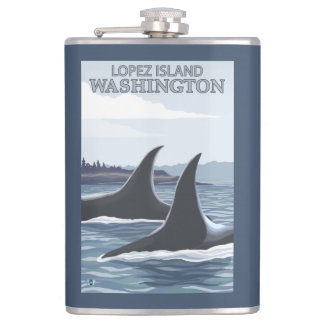 Petaca Ballenas #1 - López, Washington de la orca