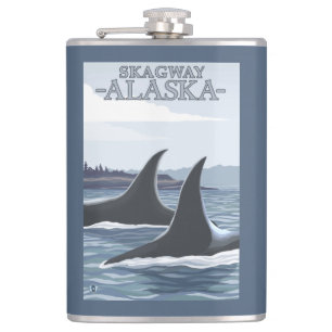 Petaca Ballenas #1 - Skagway, Alaska de la orca