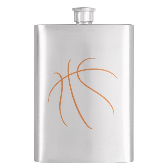 Petaca Baloncesto anaranjado (Anverso)
