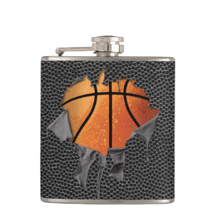 Petaca Baloncesto rasgado (texturizado)