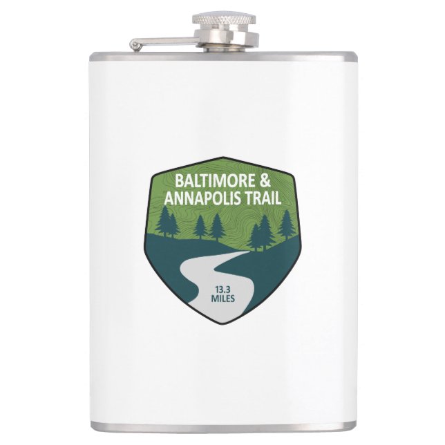 Petaca Baltimore y Annapolis Trail (Anverso)