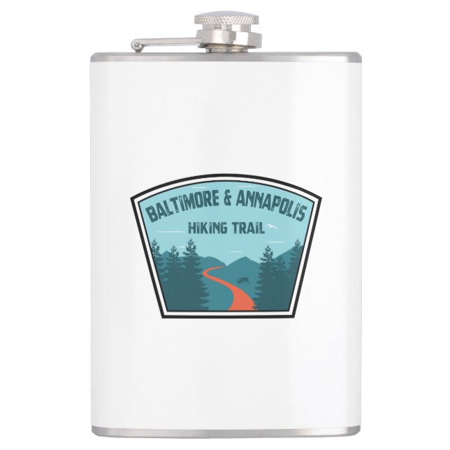 Petaca Baltimore y Annapolis Trail (Anverso)