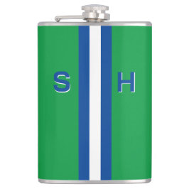 Petaca Banda inicial personalizada