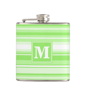 Petaca Bandas verdes monográficas