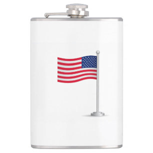 Petaca bandera americana