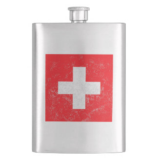 Petaca Bandera apenada de Suiza