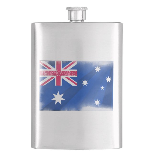 Petaca Bandera australiana (Anverso)