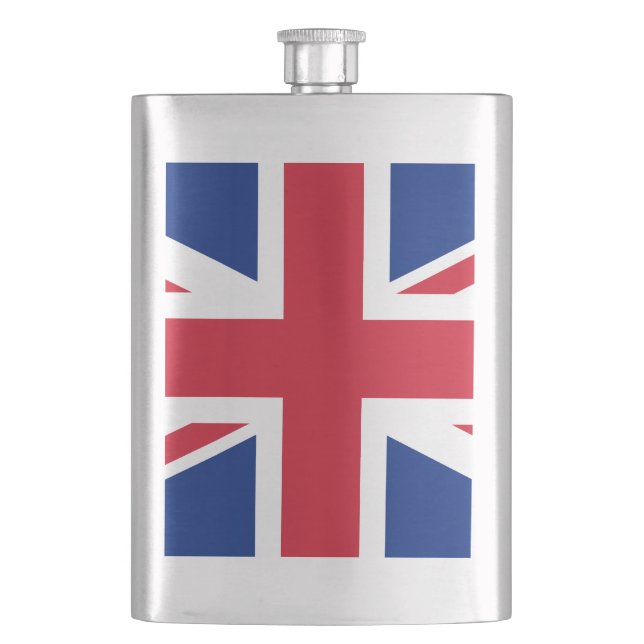 Petaca Bandera británica Flask (Anverso)