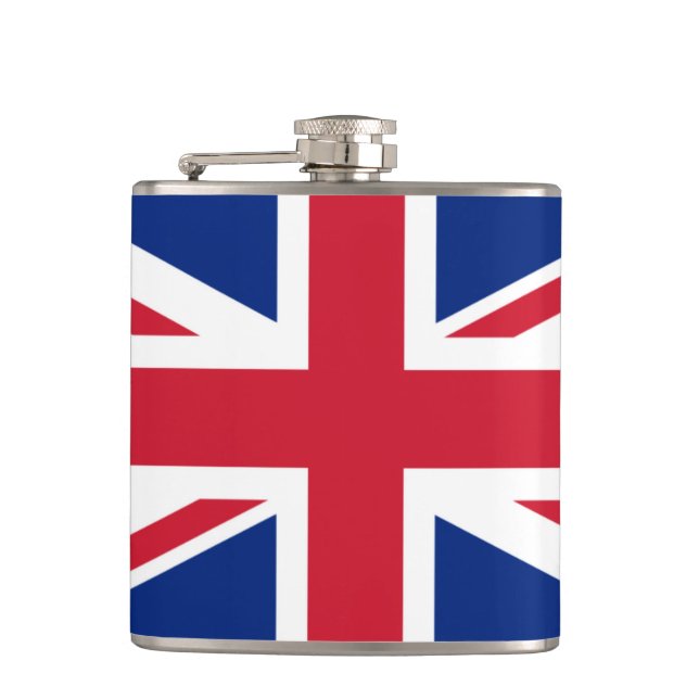 Petaca Bandera británica Flask (Anverso)