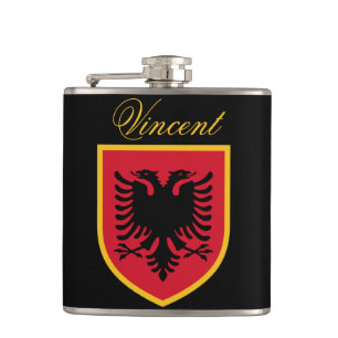 Petaca Bandera de Albania