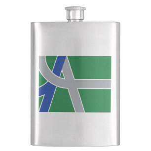Petaca Bandera de Albany, Oregón