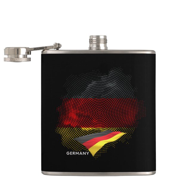 Petaca bandera de Alemania (Abierto)