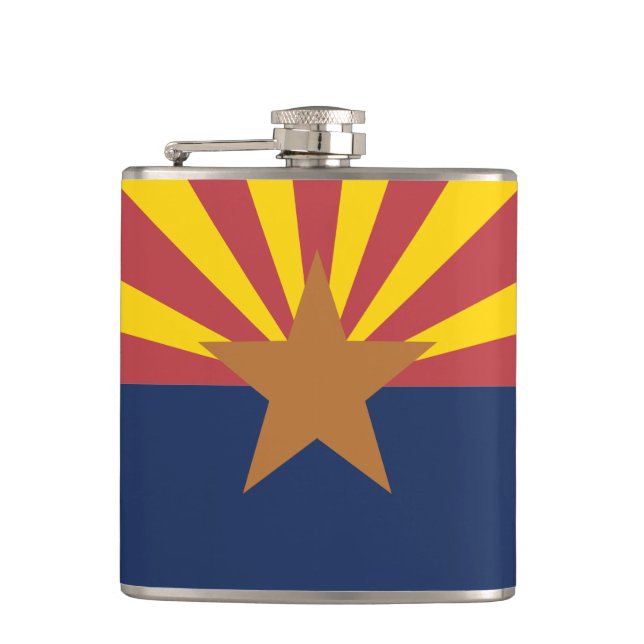 Petaca Bandera de Arizona (Anverso)