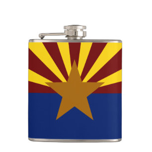 Petaca Bandera de Arizona