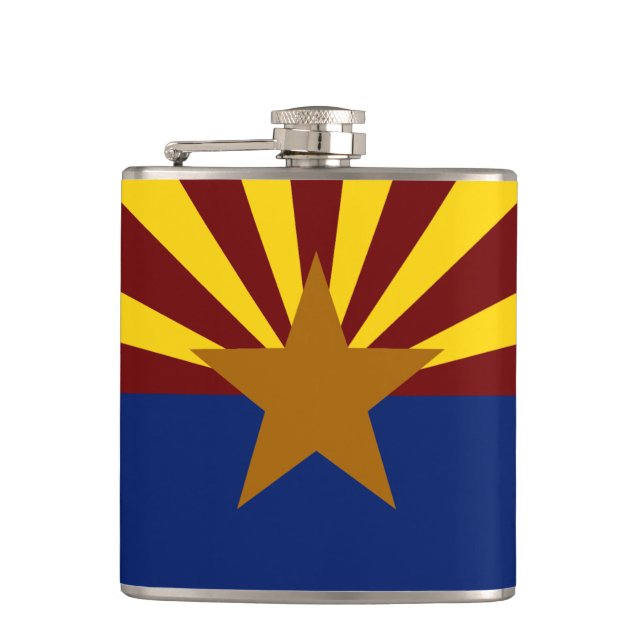 Petaca Bandera de Arizona (Anverso)