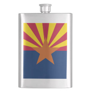 Petaca Bandera de Arizona: Estrella Creadora de Sol, El E