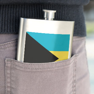 Petaca Bandera de Bahamas