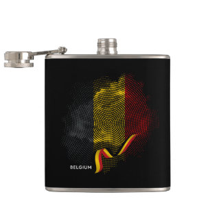 Petaca Bandera de Bélgica
