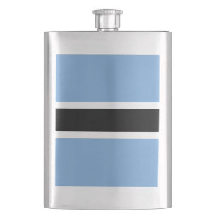 Petaca Bandera de Botsuana