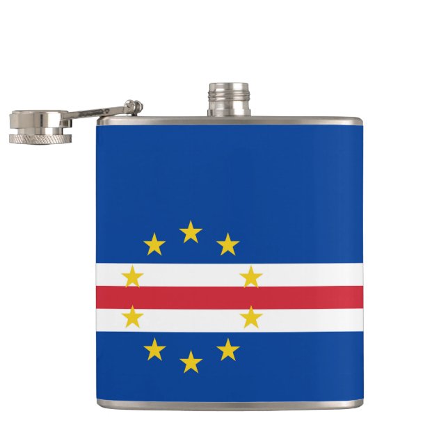 Petaca Bandera de Cabo Verde (Abierto)