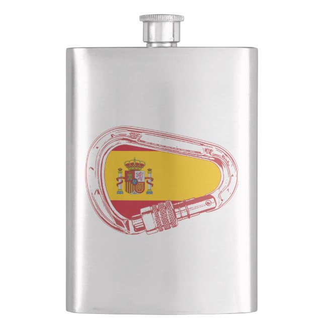 Petaca Bandera de Carabineros de España (Anverso)