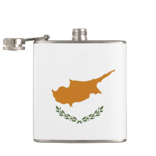 Petaca Bandera de Chipre