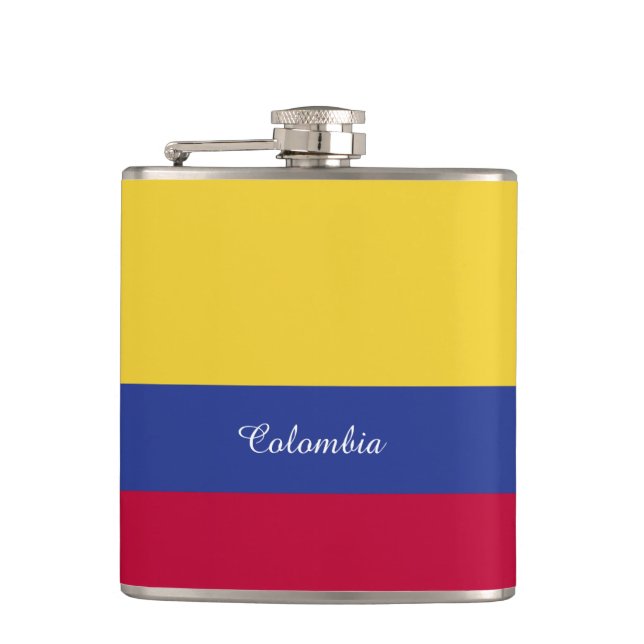 Petaca Bandera de Colombia (Anverso)
