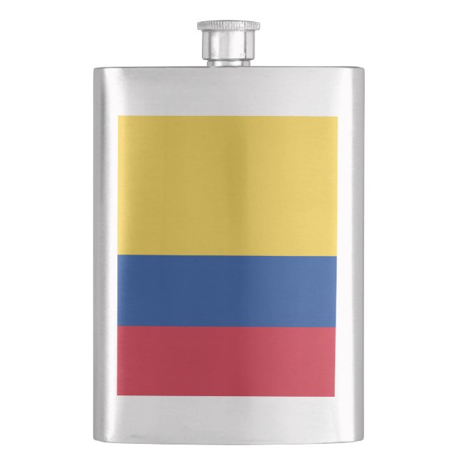 Petaca Bandera de Colombia (Anverso)