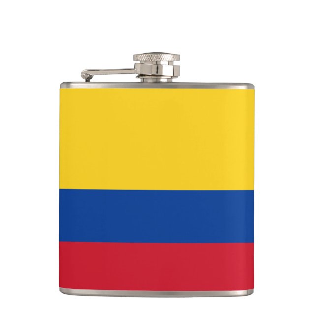 Petaca Bandera de Colombia (Anverso)