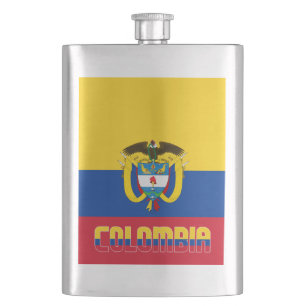 Petaca Bandera de Colombia elegante patriota