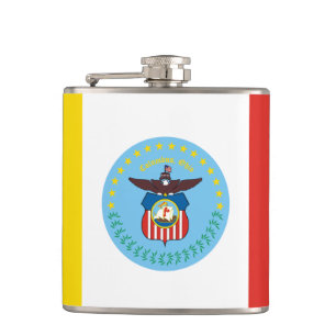 Petaca Bandera de Colón, máscara de Ohio
