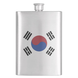 Petaca Bandera de Corea del Sur
