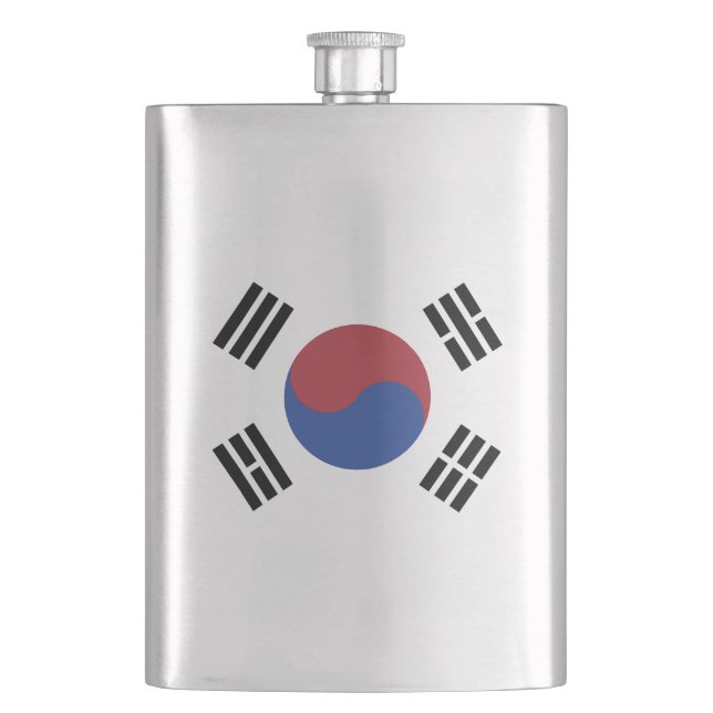 Petaca Bandera de Corea del Sur (Anverso)